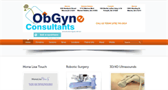 Desktop Screenshot of obgyneconsultants.com